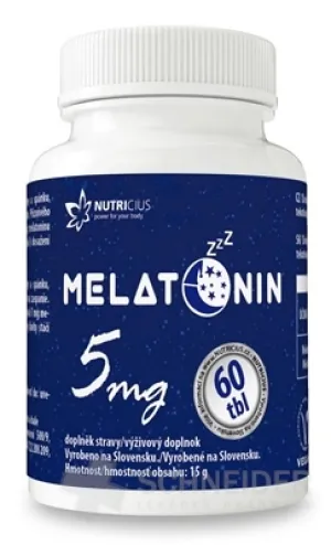 NUTRICIUS Melatonin 5 mg