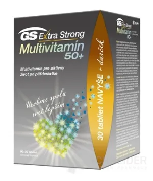 GS Extra Strong Multivitamin 50+ Tabl. 90+30 Geschenk 2021