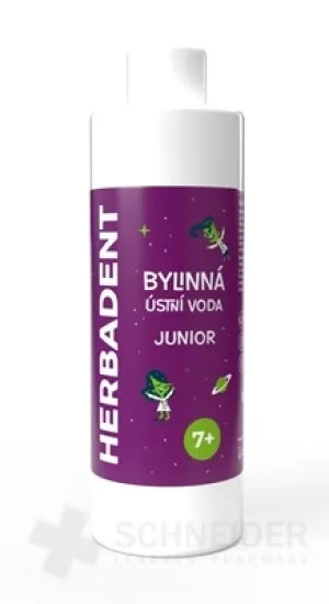HERBADENT JUNIOR Kräuter-MUNDSPÜLUNG