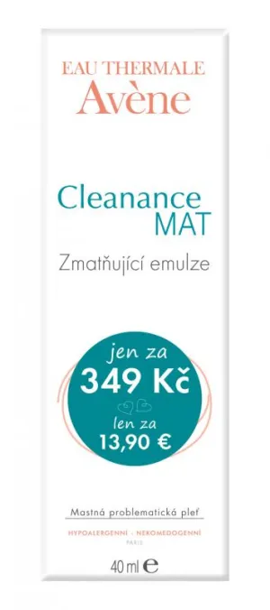 Avene Cleanance MAT mattierende Emulsion 40 ml