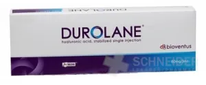 DUROLANE INTRAARTIKULÄRE LÖSUNG 60 MG / 3 ML, IN EINER FERTIGSPRITZE