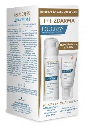 Ducray Melascreen Intensive Depigmentierungspflege 30 ml + Melascreen Nährcreme LSF 50+ 40 ml