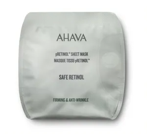 AHAVA Safe pRetinol™ Anti-Falten-, feuchtigkeitsspendende und straffende Tuchmaske 17 g