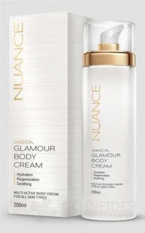 Nuancierte Glamour-Körpercreme
