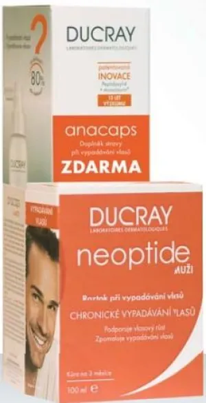 Ducray Neoptide für Männer 100 ml + Anacaps 30 Stk