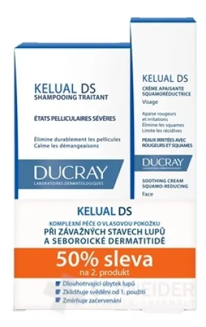 DUCRAY KELUAL DS SHAMPOOING (Akcia)