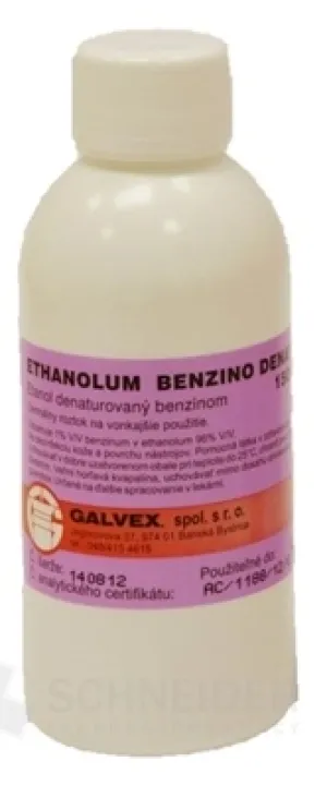 SPIRIT MIT BENZ.DENAT./ETHANOL BENZ.D.-GALVEX