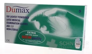 DUMAX HANDSCHUHE Latexuntersuchung