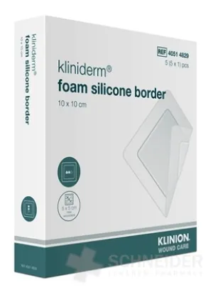 Kliniderm-Schaum-Silikonrand
