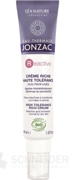 JONZAC Reaktive Pflegecreme BIO