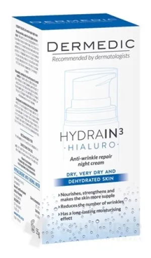 DERMEDIC HYDRAIN3 HIALURO NACHTCREME