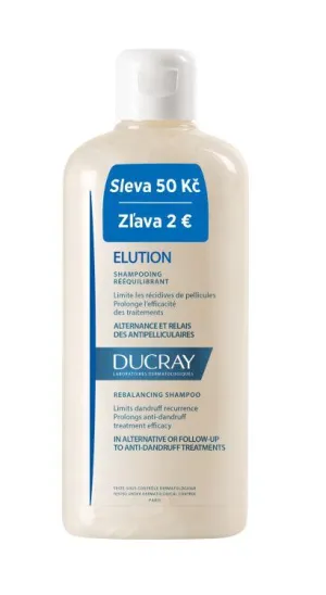 Ducray Elution Shampoo für empfindliche Kopfhaut 200 ml