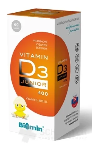 Biomin VITAMIN D3 JUNIOR 400 IE