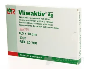 VLIWAKTIV AG TAMPONADEN MIT AKTIVKOHLE UND AG 6,5x10cm