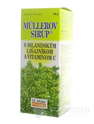 MÜLLERS SIRUP MIT ISLANDFLECHTEN UND VIT. C