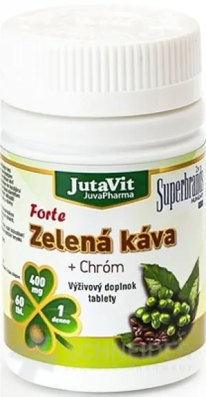 JutaVit Grüner Kaffee Forte + Chrom
