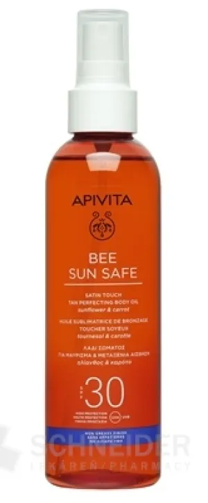 APIVITA BEE SUN SAFE TAN PERFEKTIONIERENDES KÖRPERÖL SPF30