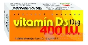 NATURVITA VITAMIN D3 10 μg (400 IE)