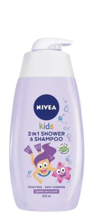 NIVEA Kids 2in1 Kinderduschgel Mädchen