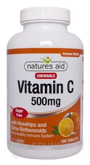 Natures Aid Vitamin C 500 mg