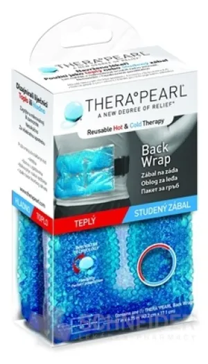 THERA PEARL Kompresse auf dem Rücken
