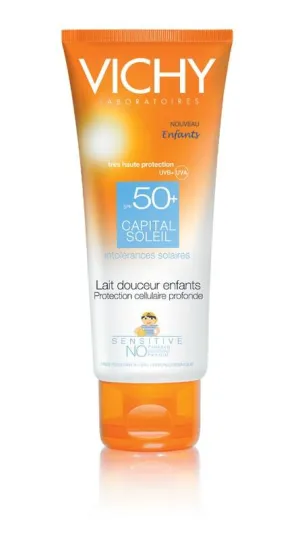 Vichy Capital Soleil Sonnenschutzlotion LSF 50 für Kinder DUO