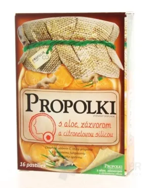 PROPOLKI – ALOE, INGWER, ZITRONENGRAS