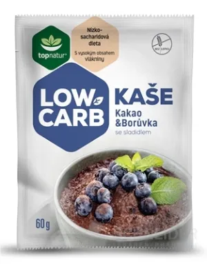 topnatur LOW CARB PUSH Kakao Blaubeere