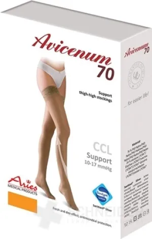 AVICENUM 70 Oberschenkelstrümpfe