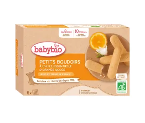 BabyBIO COOKIES – KEKSE MIT ORANGENGESCHMACK