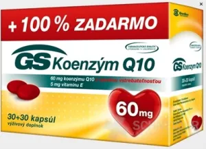 GS Coenzym Q10 60 mg, cps. 30+30