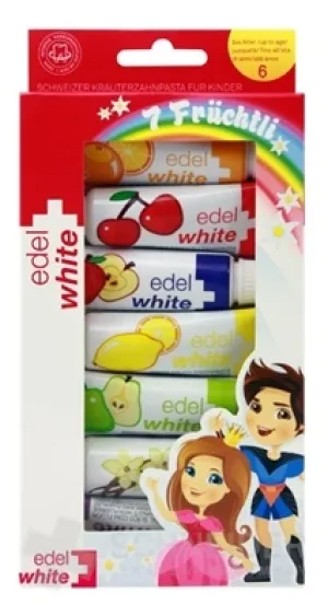 EDEL-WEIßE KINDERZAHNPASTA