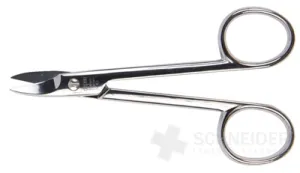 Nippes Schere für gebogene Nägel für die Pediküre. 10 cm 1 Stk