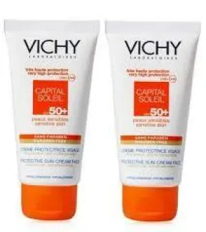 Vichy Capital Soleil SPF 50 schützende Gesichtscreme DUO