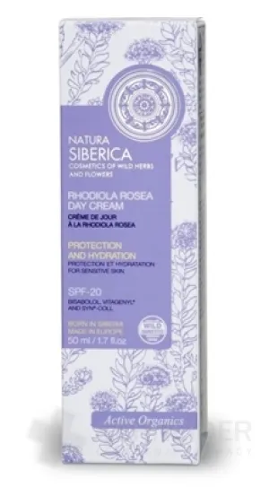 NATURA SIBERICA RHODIOLA ROSEA Tagescreme