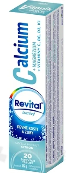 Revital Calcium+MAGNESIUM+VITAMINE C, B6, D3, K1