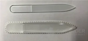 GLASFEILE 9 cm klar