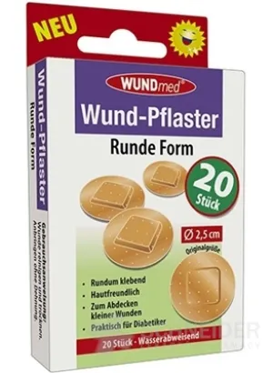 WUNDmed Rundpflaster Körper