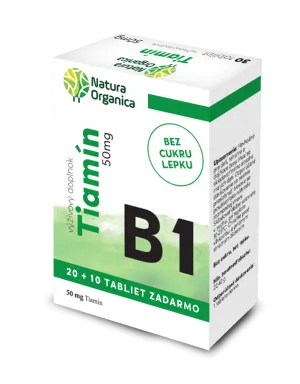 NATURA ORGANICA Thiamin 50 mg - 30TBL