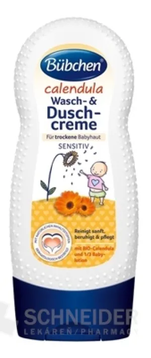 BUBCHEN CALENDULA WASCH- UND DUSCHCREME