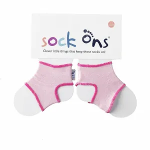 Sock Ons Überzüge für Kindersocken, Babyrosa – Größe 0–6 Monate