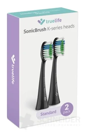 Köpfe der TrueLife SonicBrush K-Serie, Standardschwarz