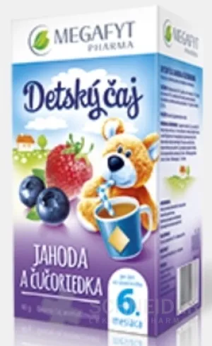MEGAFYT Kindertee ERDBEERE UND HEIDELBEERE