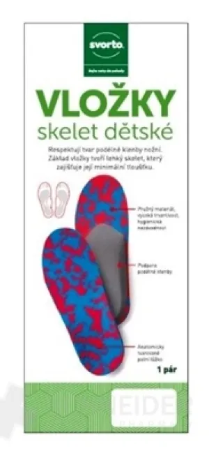 Svorto EINSÄTZE Skelett Kinder 001