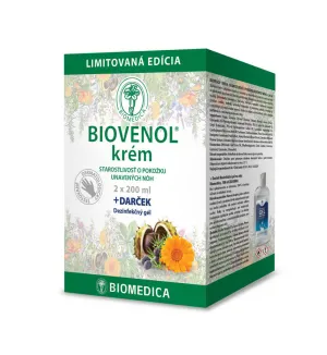 Biovenol Creme 2x200ml+Bivenol Mikrotbl.10 GRATIS