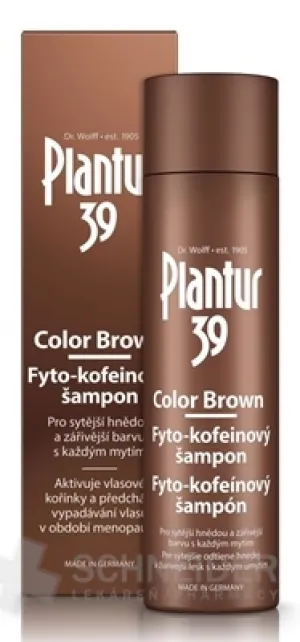 Plantur 39 Color Braun Phyto-Coffein-Shampoo
