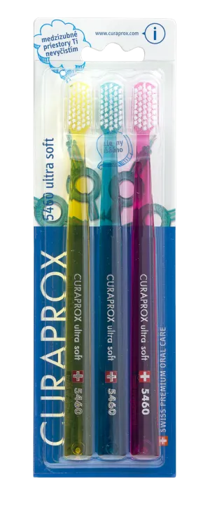 CURAPROX CS 5460 ZK TRANSPARENT.EDICIA 2+1KS