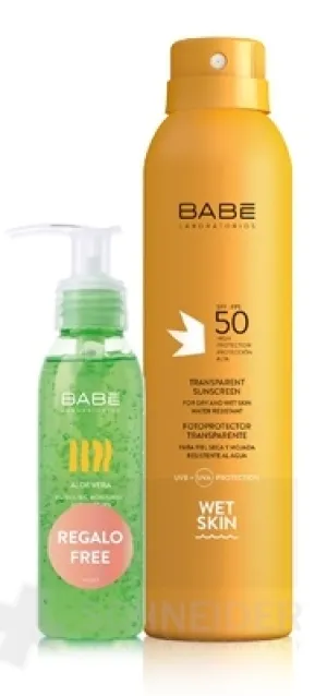 BABÉ SUN Sonnenschutzspray LSF 50 + Aloe Vera Gel