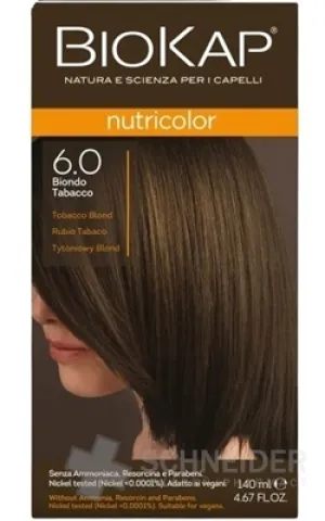 BIOKAP nutricolor Haarfarbe 6.0