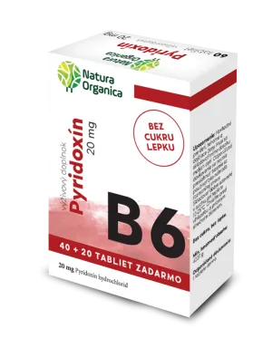 NATURA ORGANICA Pyridoxin verlängern 20 mg – 60TBL